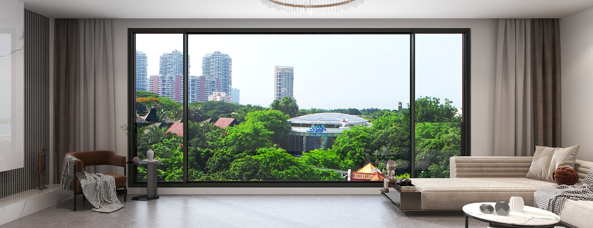 產(chǎn)品優(yōu)勢(shì)客廳篇 - 伊盾一線(xiàn)門(mén)窗品牌