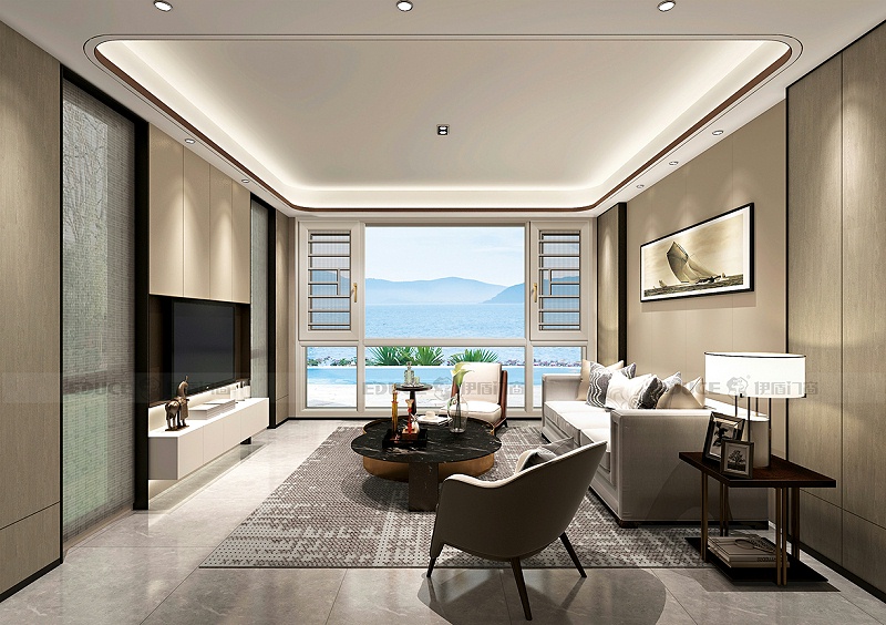 伊盾安全門窗，可拆性安全格，全面提升你的居家生活質(zhì)量！柏林春天平開窗-ZJ 110mm 灰色