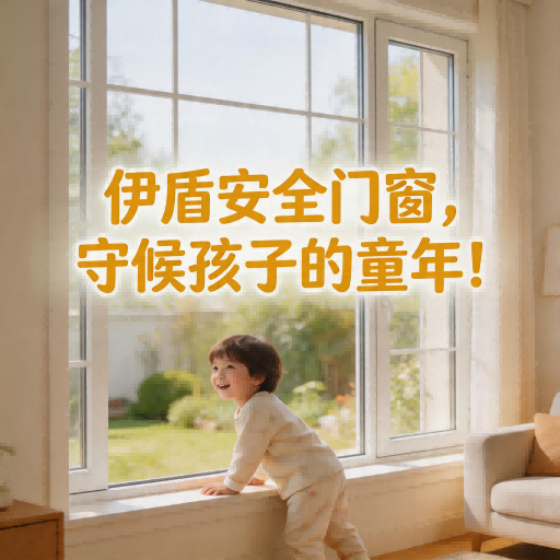 伊盾安全門窗，守候孩子的童年！