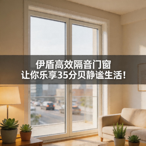 伊盾高效隔音門窗讓你樂享35分貝靜謐生活！
