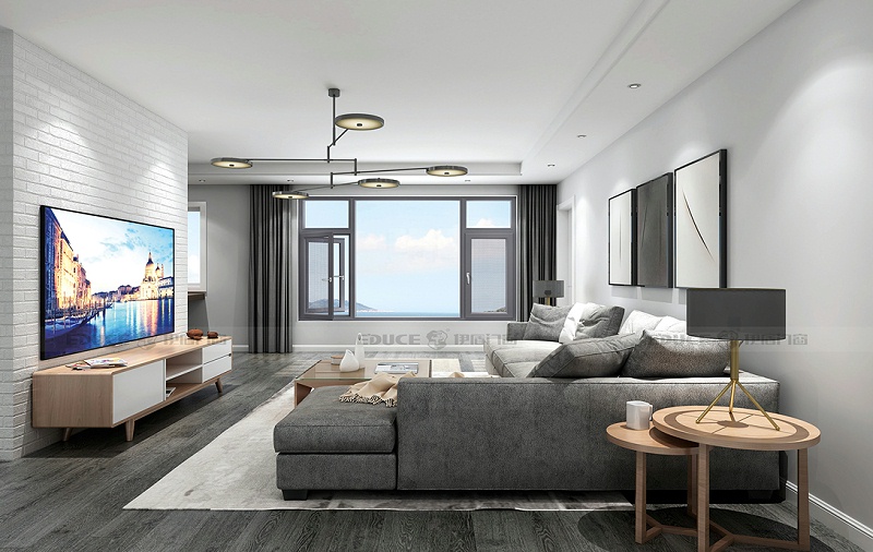 柏林春天平開窗-ZJ 110mm 瓷泳灰