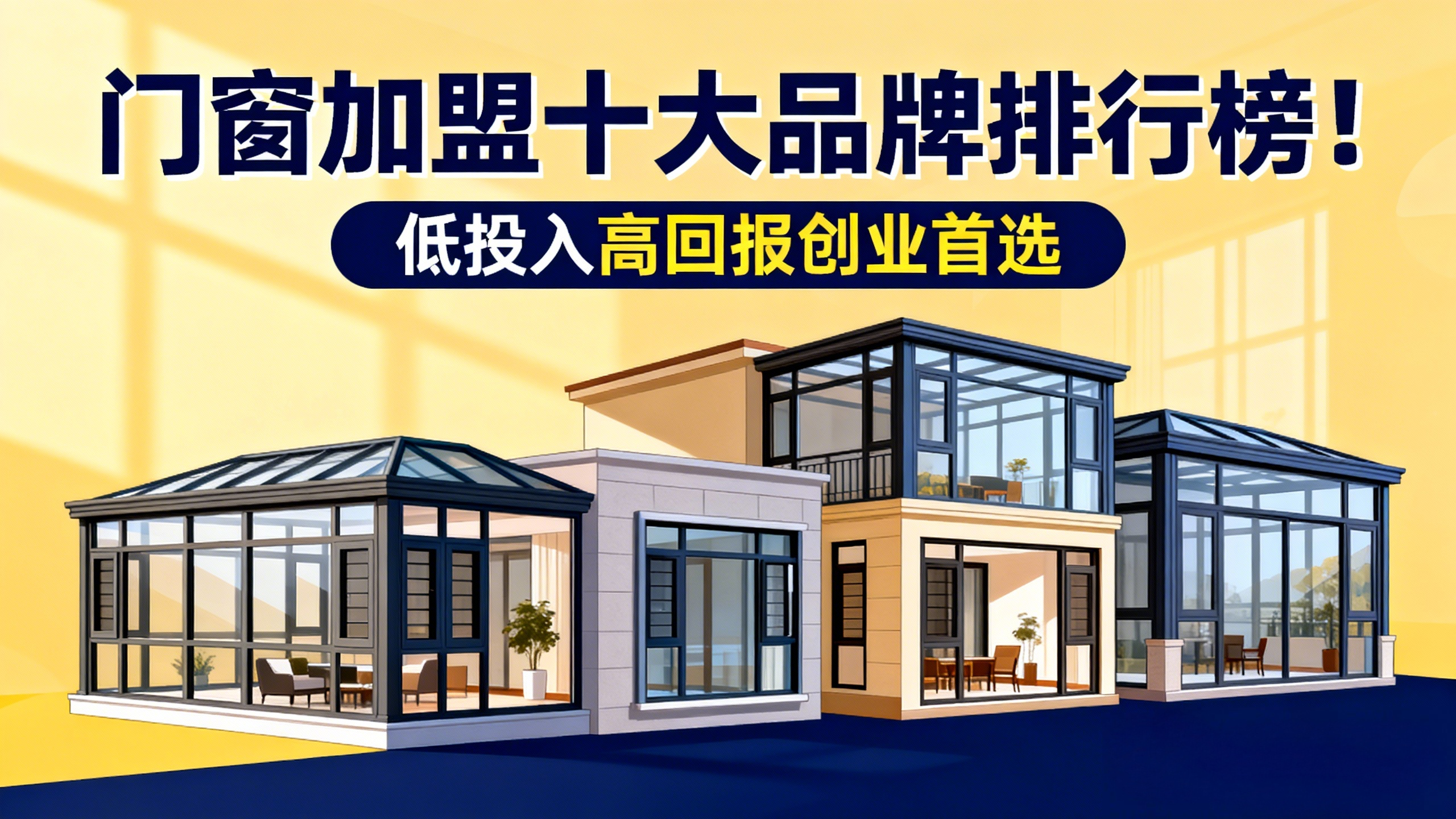 門窗加盟十大品牌排行榜！低投入高回報創(chuàng)業(yè)首選